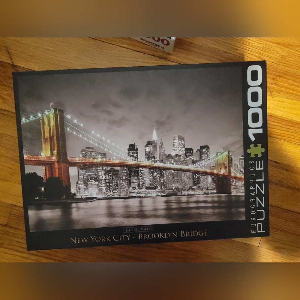 New York City Brooklyn Bridge Puzzle - 1000 Piece